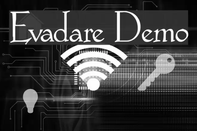 Evadare Demo Шрифта examples