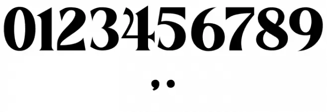 Evagrande Font OTHER CHARS