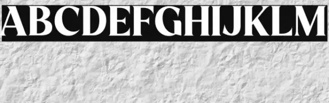 Evagrande Font examples