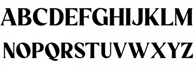 Evagrande Font Litere mari