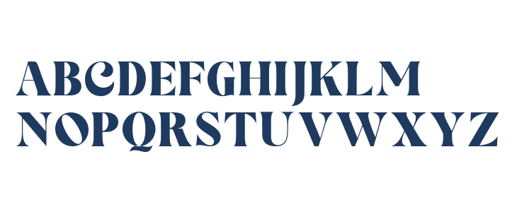 Evaline DEMO Regular Uppercase