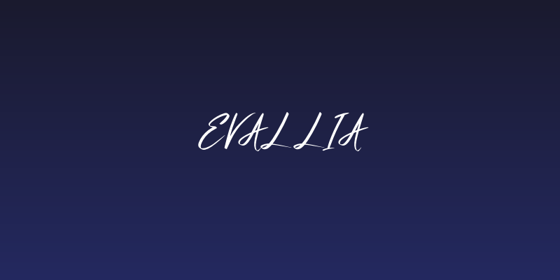 Evallia Social Header