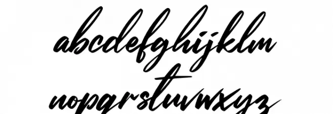 Evallia 字体 小写