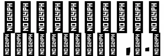 Evander Demo Black Font OTHER CHARS