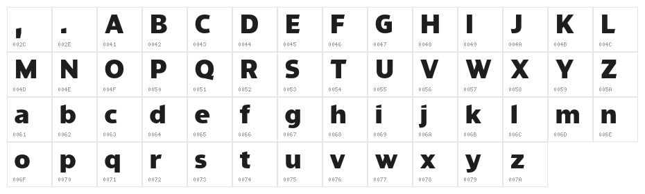 Evander Demo Black Character Map
