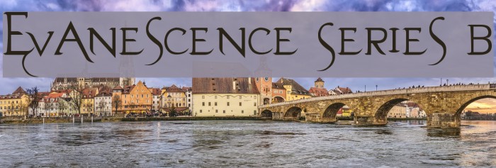 Evanescence Series B Font examples