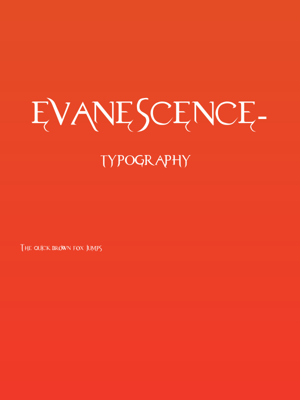 Evanescence- Poster