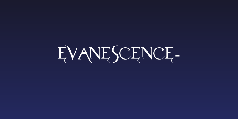 Evanescence- Social Header