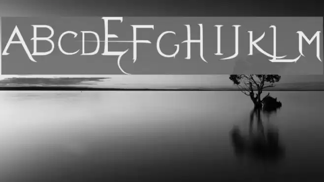 Evanescent Font examples