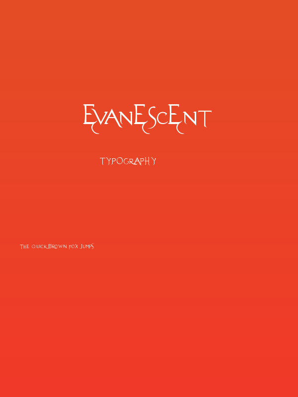 Evanescent Poster
