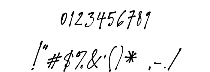 Evangelina Font OTHER CHARS