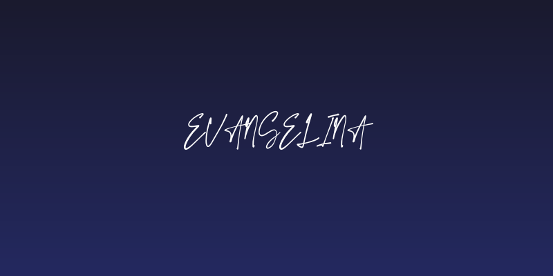Evangelina Social Header