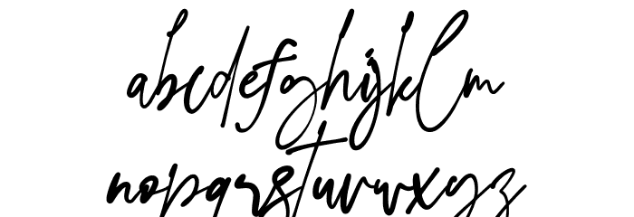 Evangelina Font LOWERCASE