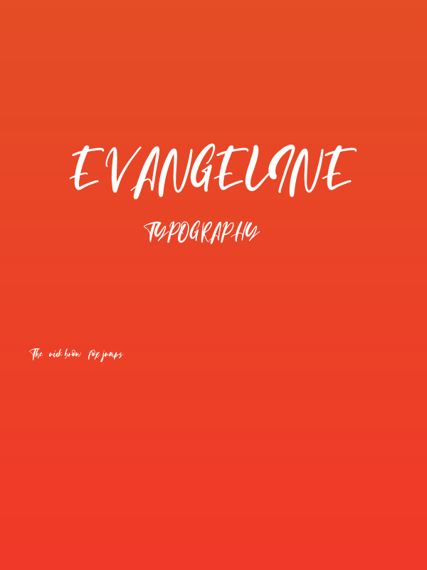 Evangeline Poster
