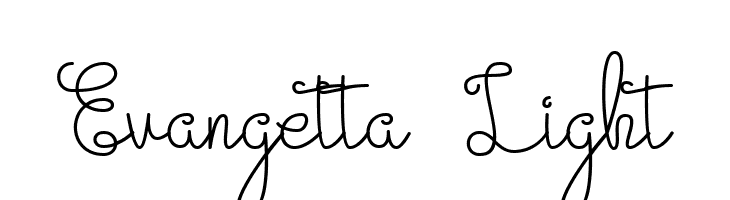 Evangetta Light  لخطوط تنزيل