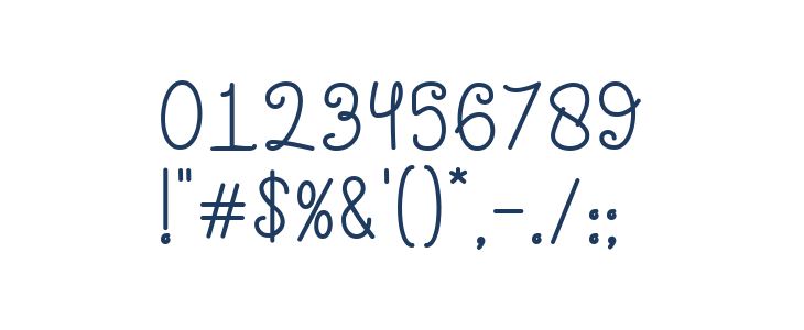 Evangetta Personal Use Bold Other Characters