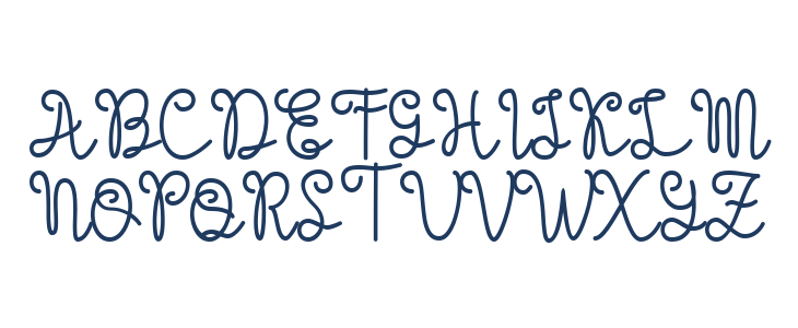 Evangetta Personal Use Bold Uppercase