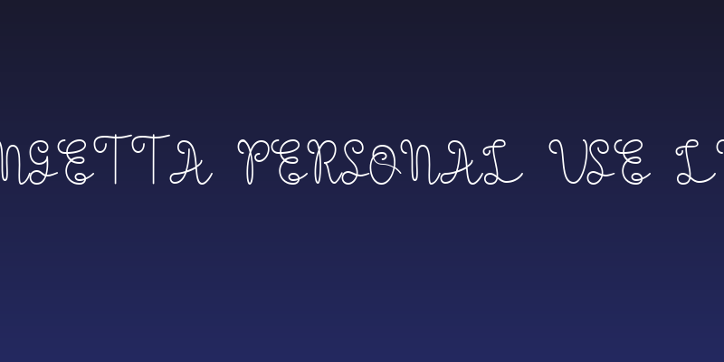 Evangetta Personal Use Light Social Header