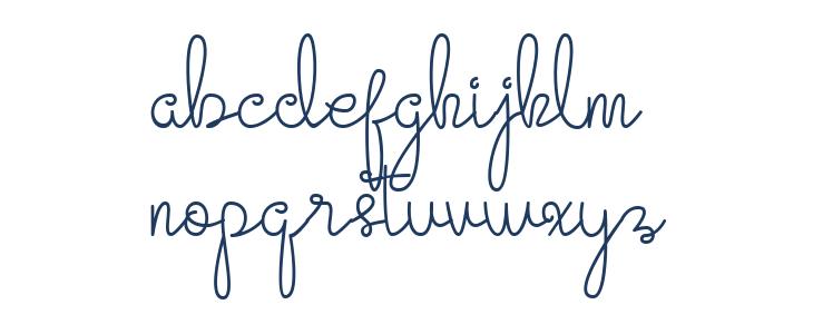 Evangetta Personal Use Light Lowercase