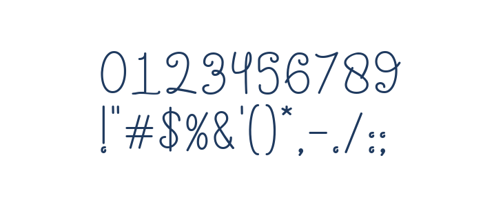 Evangetta Personal Use Regular Other Characters