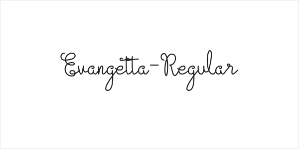 Evangetta-Regular Logo