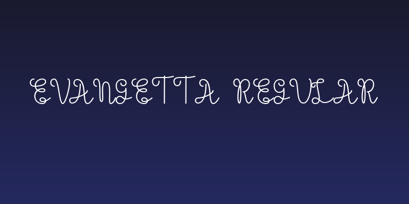 Evangetta Regular Social Header