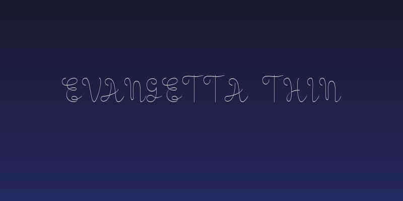 Evangetta Thin Social Header