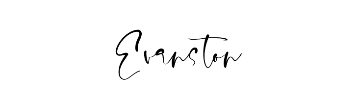 Evanston  Frei Schriftart Herunterladen