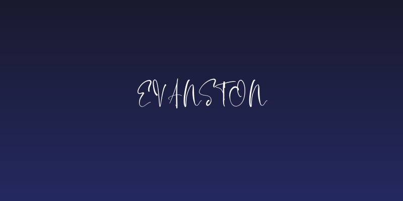 Evanston Social Header