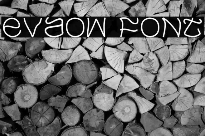 Evaow Font examples