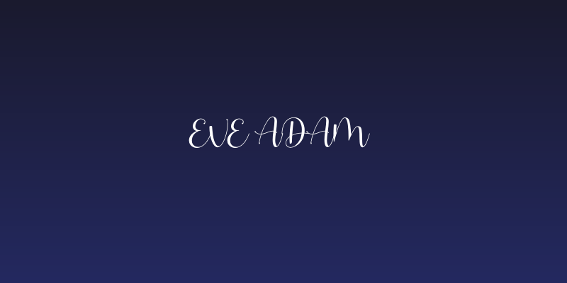 Eve Adam Social Header