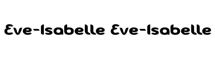 Eve-Isabelle Eve-Isabelle Font