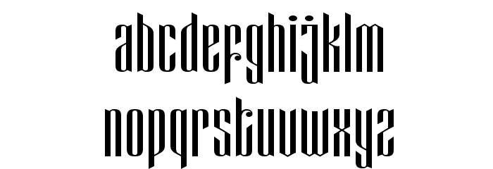 Eveagita Luxury Demo Version Font LOWERCASE