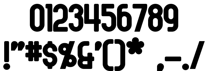 Evelyn Bold Font OTHER CHARS