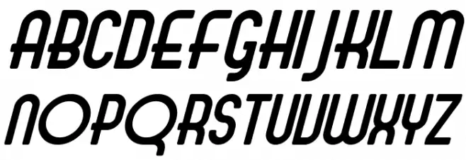 Evelyn Italic Шрифта ВЕРХНИЙ