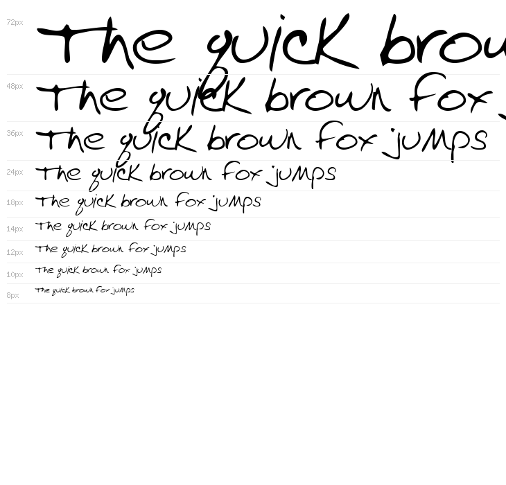 EvelynsHand Regular Waterfall