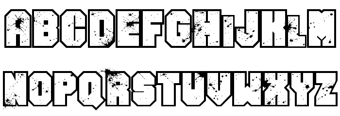Even Badder Mofo Font LOWERCASE