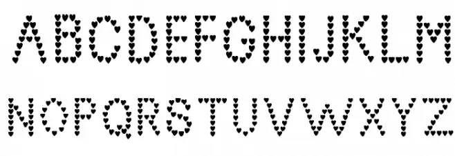 Even Hearted Schriftart Groß