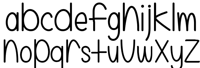 Even More Mixed Up 2 Font LOWERCASE