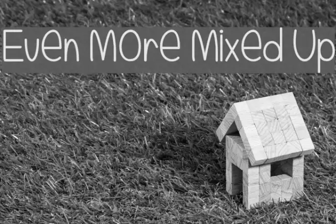 Even More Mixed Up Font examples