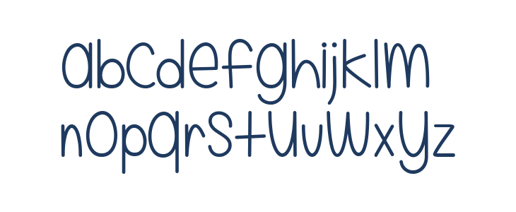 Even More Mixed Up Lowercase