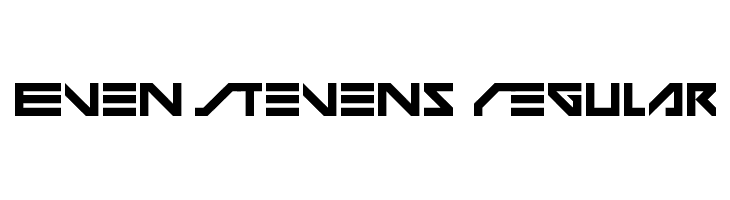 Even Stevens Regular  les polices de caractères gratuit tlcharger