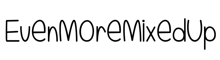 EvenMoreMixedUp  font caratteri gratis