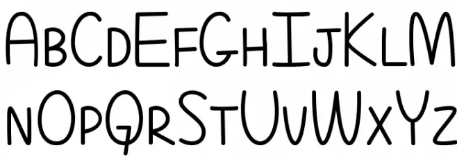 EvenMoreMixedUp Schriftart Groß