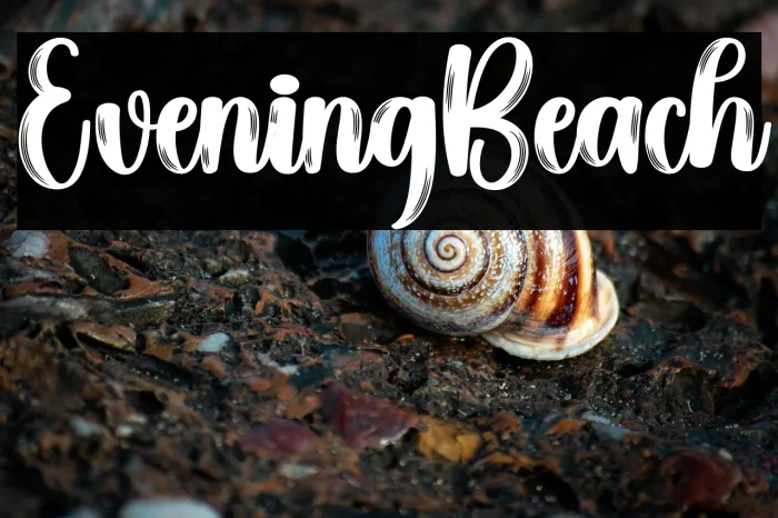 Evening Beach Example 3