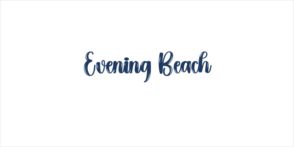 Evening Beach Logo