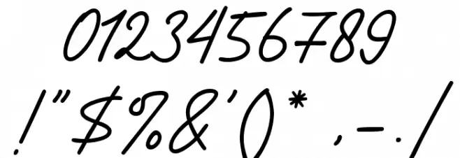 Evening Wind Caratteri ALTRI CARATTERI