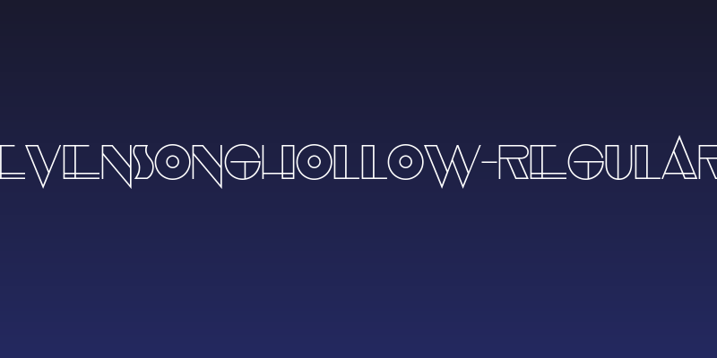 EvensongHollow-Regular Social Header