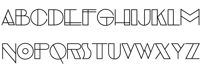 EvensongHollow-Regular Font LOWERCASE