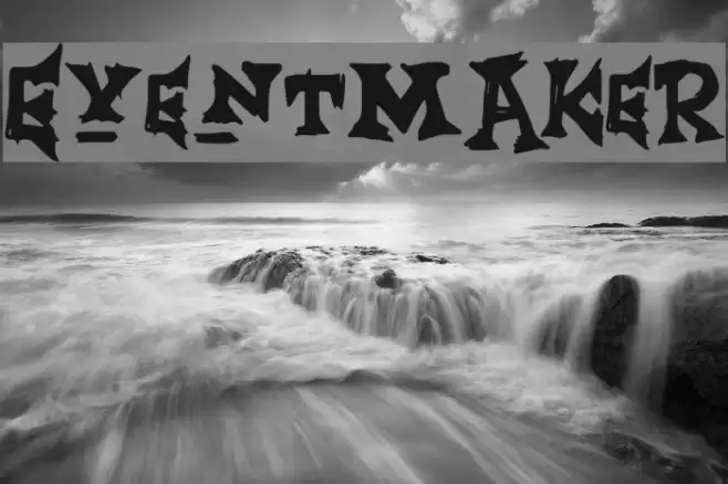 EventMaker Font examples